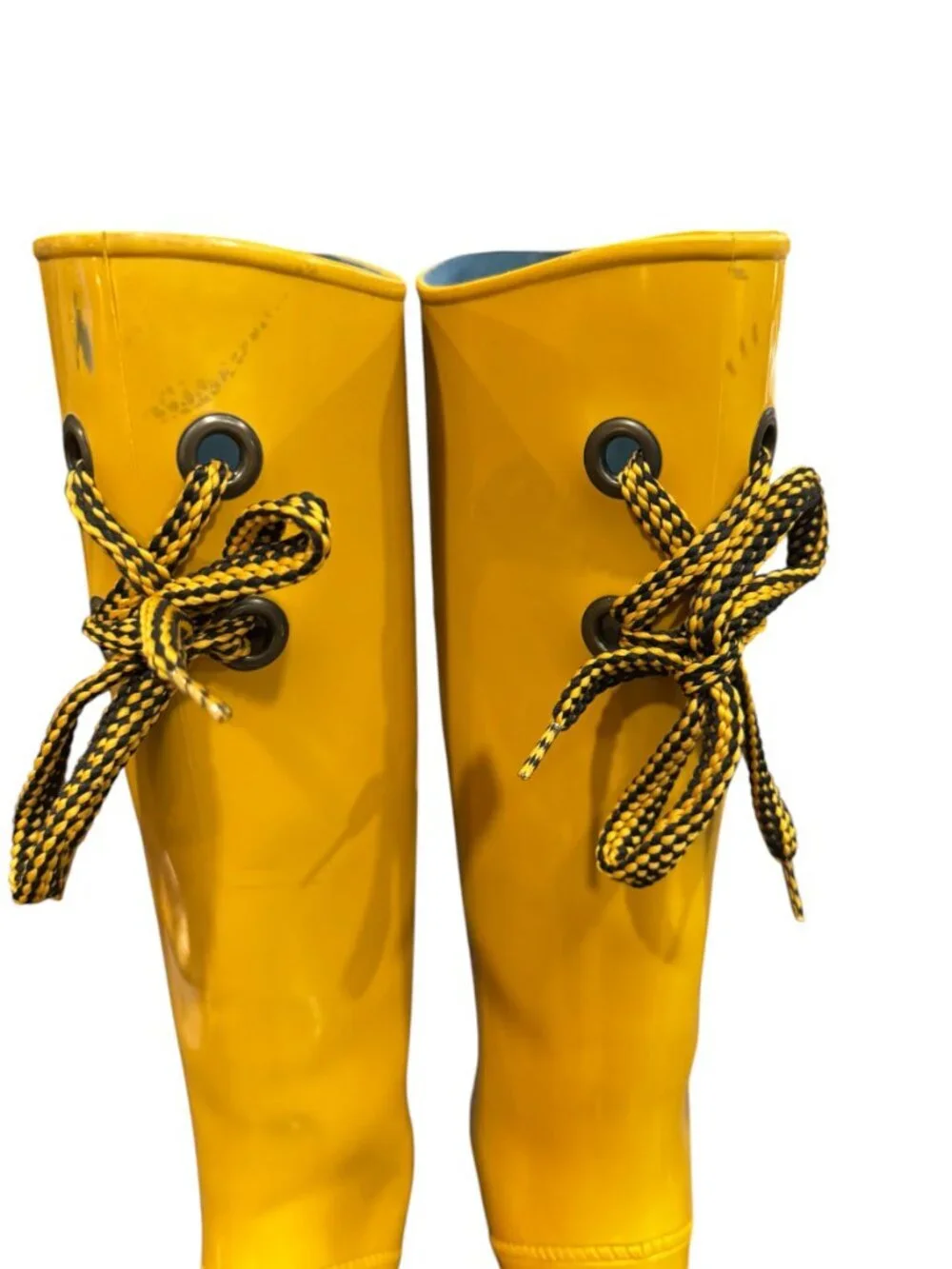 Marc Jacobs Yellow Wellington Rain Boots Made in Italy Size 38 / US 7